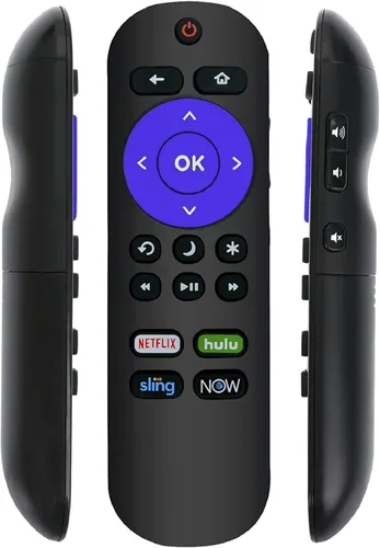 Vista 6 de Control remoto compatible con todos los televisores Sharp Roku LC-50LBU591U LC-50LBU711U LC-55LBU591U LC-55LBU711U LC-43LBU591U LC-32LB601U