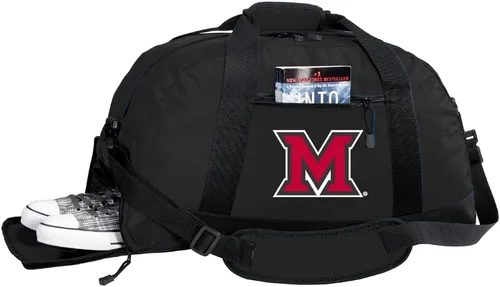 Vista 11 de Texas A&M Bolsa de lona - Texas A&M Aggies - Bolsas de gimnasio con bolsillo para zapatos, Negro