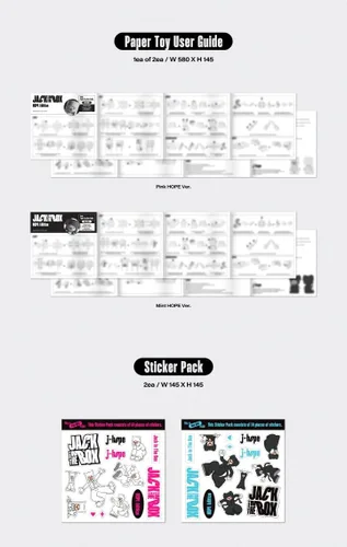 Vista 3 de [WEVERSE Early-Bird POB] J-Hope - Jack in The Box [Hope Edition] Álbum + Beneficio de preventa