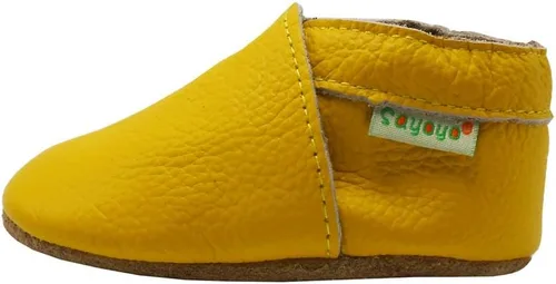 Vista 8 de SAYOYO Leather Infant Slippers Toddler Soft Sole Shoes First Walker Crib Shoes Baby Moccasins for Boys and Girls