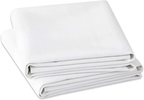 Vista 10 de Protector de franela para cuna, protector de colchón 100% impermeable, tamaño único, 27 x 39 pulgadas