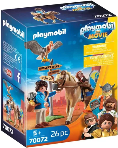 Vista 3 de Playmobil La película Marla & Del con Flying Horse