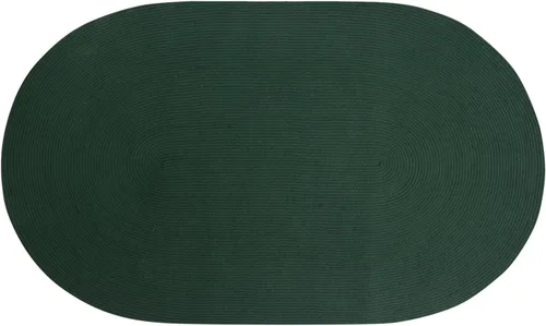 Vista 40 de La colección Better Trends Alpine Braid es una alfombra reversible para interiores duradera y resistente a las manchas 100% polipropileno