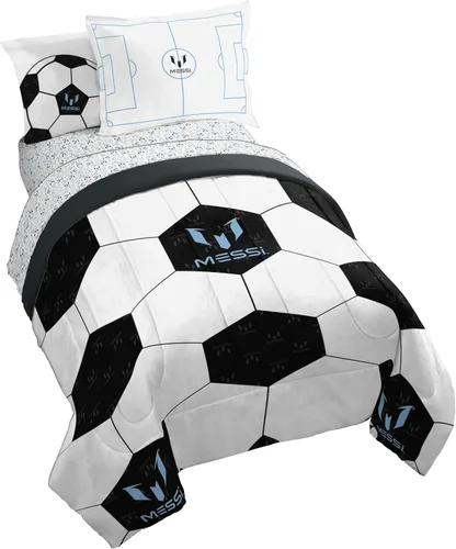 Vista 16 de Jay Franco Marvel Spiderman Webtastic - Juego de ropa de cama de 5 piezas tamaño individual, incluye edredón reversible y juego de sábanas, ropa