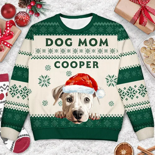 Vista 2 de Nazenti Mamá de perro, regalos para mamá de perro para mujeres, sudadera para mamá de perro, regalos de mamá para perro, camisa para mamá de perro