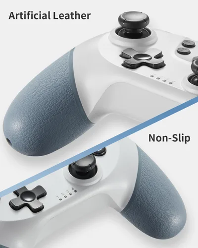 Vista 6 de Hall Effect Switch Controller, Wireless Switch Pro Controller for SwitchLiteOLED, Switch Remote Gamepad with Hall Effect Joystick, Adjustable