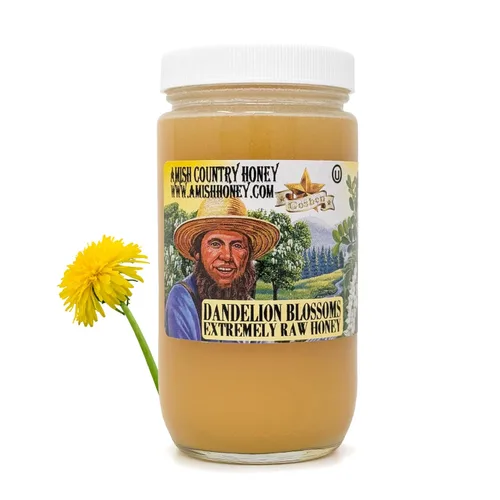 Vista 9 de Goshen Honey Miel dorada de montaña extremadamente cruda, sin filtrar, sin procesar, pura y natural de Amish Country en los Estados Unidos, rico