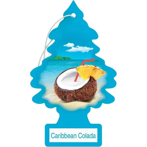 Vista 12 de Little Trees Ambientador colgante de cartón para automóvil, hogar y oficina, Bayside Breeze (paquete de 6)