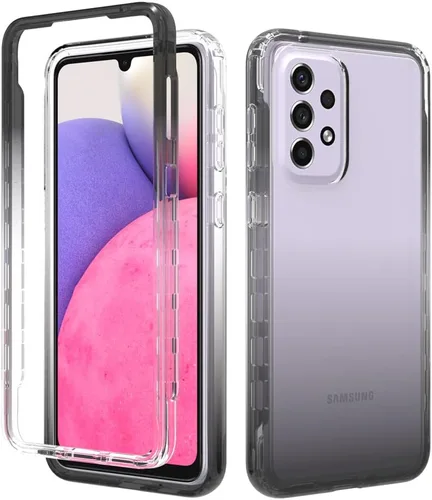 Vista 124 de Pzwoxukhov Funda para Xiaomi Poco M3 M2010J19CG M2010J19CI Caso, alta transparencia, color degradado, funda de absorción de impactos anticaída