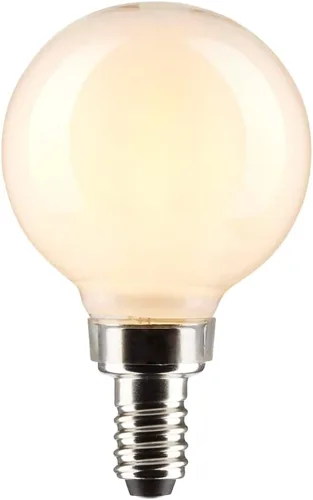 Vista 2 de Satco 21207-4.5G16.5/LED/WH/927/120V/E12 G16 5 Globe Bombilla LED