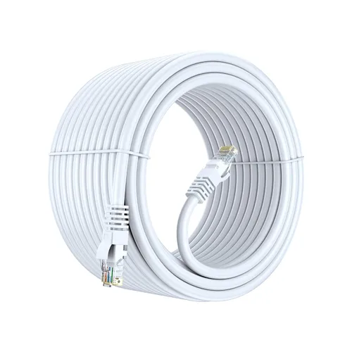 Vista 14 de Maximm Cable Ethernet Cat 6 de 30 pies, cobre 100% puro, cable LAN Cat6, cable de Internet, cable de conexión y cable de red, UTP (negro) de 30 pies