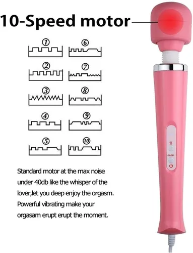Vista 3 de Masajeador eléctrico de mano, herramienta eléctrica para pies, cuello, espalda, mano, pierna, brazo, dolores musculares para mujeres y hombres