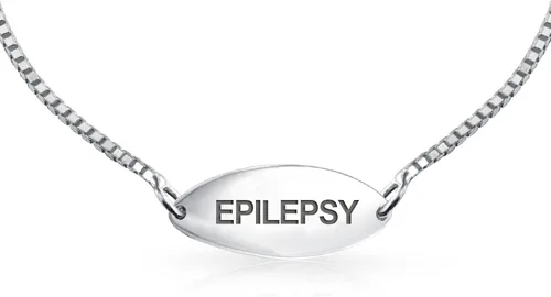 Vista 21 de Pulsera de identificación médica grabable con forma de corazón ovalada o doble en blanco, para adolescentes, para él o ella, hijo e hija, plata