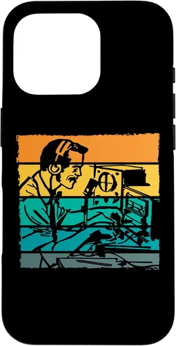 Vista 19 de iPhone 12 mini Retro Radio Vintage Broadcast Ham Radio Case