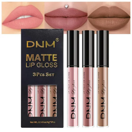 Vista 18 de AMY'S DIARY Juego de 3 Lápices Labiales Líquidos Mate Rojo Brillante, Tinte de Labios de Larga Duración 24 Horas Impermeable, Juego de Regalo de 05