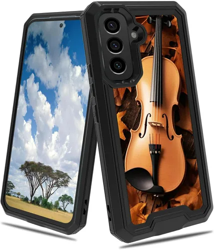 Vista 43 de Funda para Samsung S23 FE Funda Galaxy S23 FE 2 en 1 PC duro de doble capa TPU suave a prueba de golpes Funda protectora para Samsung Galaxy S23 FE