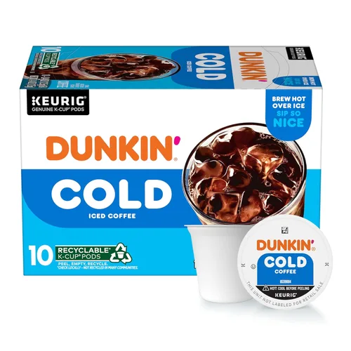 Vista 3 de Dunkin' Café frío, 60 cápsulas Keurig K-Cup