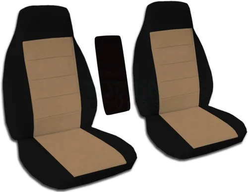 Vista 8 de Totally Covers Compatible con Ford Ranger 1998-2003/Mazda Serie B 1998-2000 de dos tonos con funda de reposabrazos central: negro y azul