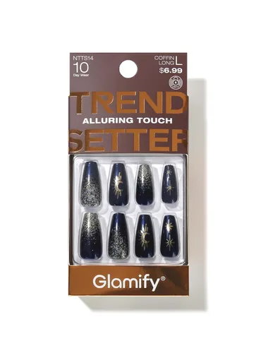 Vista 6 de Absolute New York Glamify Almond - Uñas a presión medianas Trendsetter NTTS10 Almond Medium