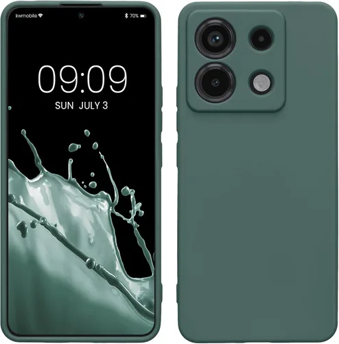 Vista 50 de kwmobile Funda compatible con Xiaomi Redmi Note 9S / 9 Pro / 9 Pro Max - Funda protectora de silicona TPU suave y delgada - Negro mate