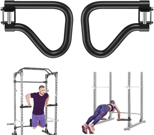 Vista 11 de SELEWARE Power Cage Accessories, Dip Handles, Pull‑Up Stations, and Multi‑Grip Training Attachments