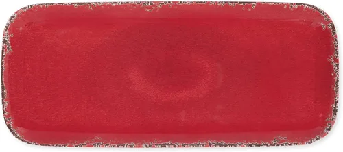 Vista 7 de UP ware Crackle Cream - Bandeja de servir de melamina, bandeja rectangular de 15 x 6.5 pulgadas, bandeja de alimentos sin BPA para entretenimiento