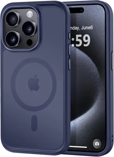 Vista 156 de MOCCA - Funda magnética resistente para iPhone XR de 6.1 pulgadas, compatible con MagSafe, funda con protección contra caídas de grado militar