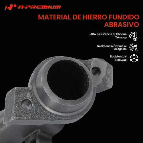 Vista 4 de A-Premium Izquierda [V6 3.6L 3.7L] Kit colector de escape W/juntas