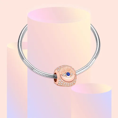 Vista 5 de LaMenars Happy Birthday Heart Charm for Bracelets 925 Silver Beads for Women's Bracelets & Necklaces Balloon & Cake Dangle Pendant for Mother's Day