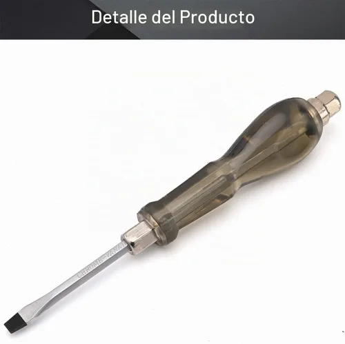 Vista 8 de Utoolmart Destornillador de impacto ranurado 4 pulgadas Keystone Demolición Driver Magnético 1pcs