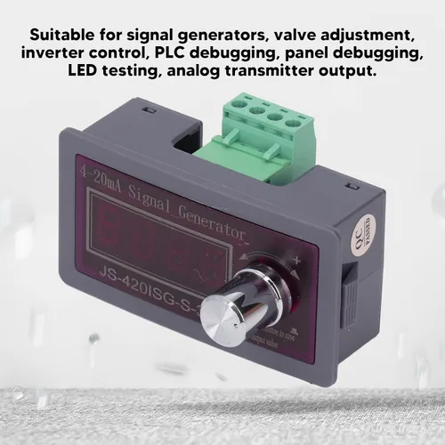 Vista 3 de Generador de 4 20mA, 4 20mA 0 10V Generador de voltaje de corriente con AMP y simulador analógico de voltaje de corriente de voltaje para ajuste