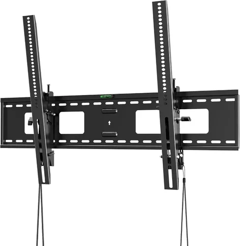 Vista 9 de FORGING MOUNT Soporte de pared de TV inclinable resistente para televisores grandes de 47 a 120 pulgadas, soporte de TV de perfil bajo