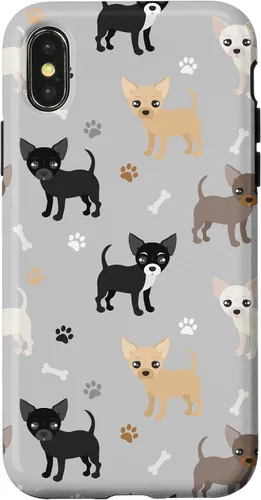 Vista 5 de Chihuahua Paws and Bones - Funda para iPhone 17