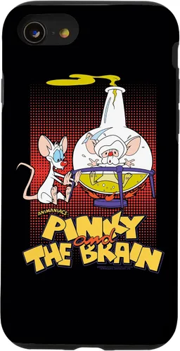 Vista 18 de Pinky and the Brain Lab Flask Case for iPhone 17