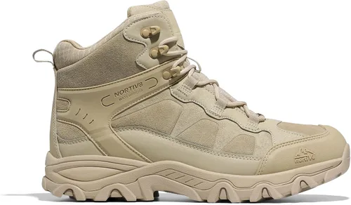 Vista 42 de NORTIV 8 - Botas de senderismo impermeables para hombre, zapatos de montañismo ligeros para exteriores