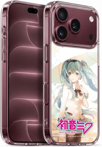 Vista 249 de Head Case Designs Licencia Oficial Hatsune Miku Gráficos Lindos Carcasa de Gel [Protección de Grado Militar] Compatible con Apple iPhone 7 CUTE