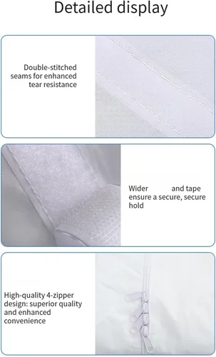 Vista 4 de Portable Air Conditioners Window Seal Set for Incline, 150X38CM