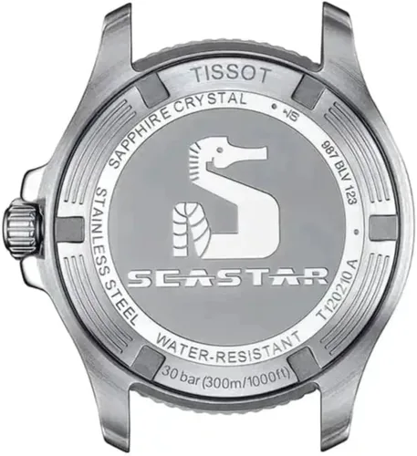 Vista 2 de Tissot Reloj Seastar 1000 1.417 in plateado T120.210.11.051.00, Pulsera