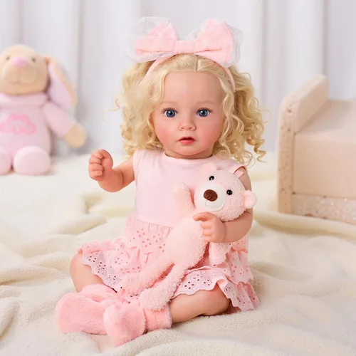 Vista 8 de BABESIDE Reborn Dolls - Muñeca realista de 20 pulgadas con accesorios para JUSS025IBWA-TC
