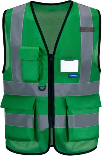 Vista 19 de XS Chaleco de seguridad negro para mujer XS