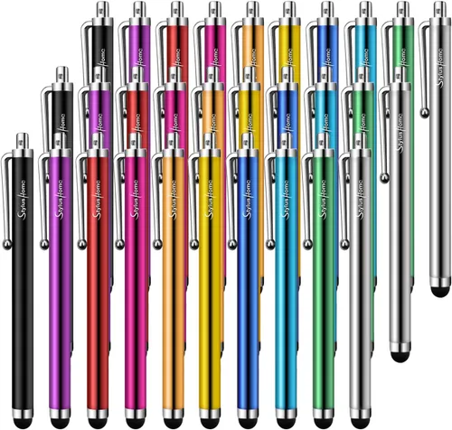 Vista 8 de Paquete de 10 lápices capacitivos de alta precisión para iPad, iPhone, tabletas, Samsung Galaxy y todos los dispositivos de pantalla táctil