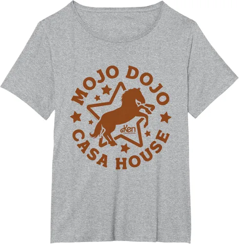 Vista 16 de Barbie The Movie - Camiseta Mojo Dojo Casa House, Negro