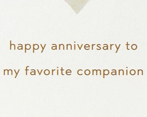 Vista 3 de Papyrus Tarjeta de aniversario para marido (compañero favorito)