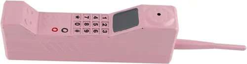 Vista 9 de Focket Adorno de teléfono celular de ladrillo, teléfono celular retro de los años 80, modelo retro de teléfono celular, modelo de teléfono celular
