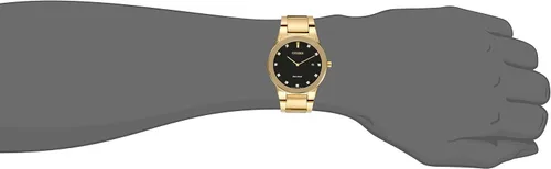 Vista 3 de Reloj Citizen Axiom Eco-Drive con esfera negra, para hombre