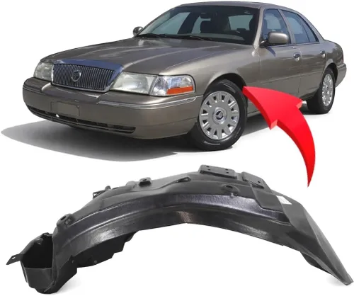 Vista 29 de FitParts Compatible con Toyota Camry 2015-2018 Front Right Fender Liner