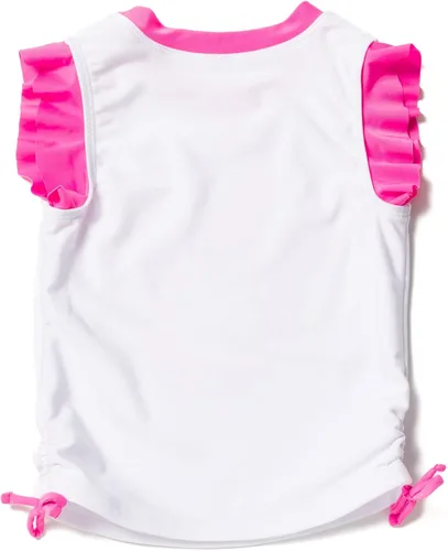 Vista 6 de Disney Minnie Mouse Racerback Tankini Top and Bikini Bottom Conjunto de natación de bebé a niño grande