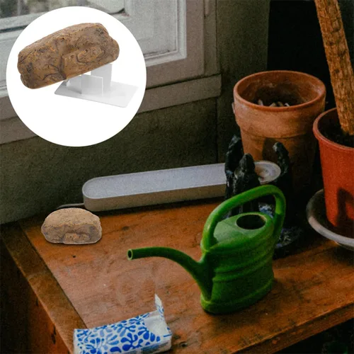 Vista 4 de 2pcs Waterproof Faux Rock Key Hider Box Outdoor Hidden Key Holder for Garden Yard Security Safe Storage with Resin Stone Appearance