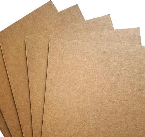 Vista 2 de Hojas de cartón, insertos divisores de cartón corrugado de estraza marrón de alta calidad, planos a granel para envío, correo, decoración