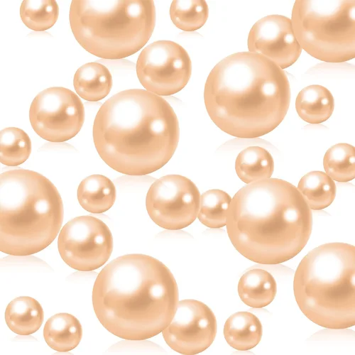 Vista 15 de 200 PIEZAS de Rellenos de Jarrón Verdes, Perlas de Cuentas para Centros de Mesa en Jarrones, Perlas Falsas de 10/14/20 MM sin Agujero para Boda